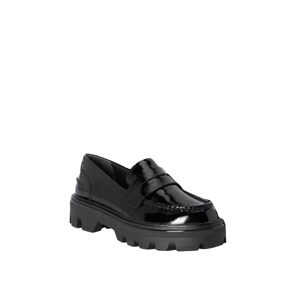 Rag & Bone - Quinn Leather Loafer in Black Patent