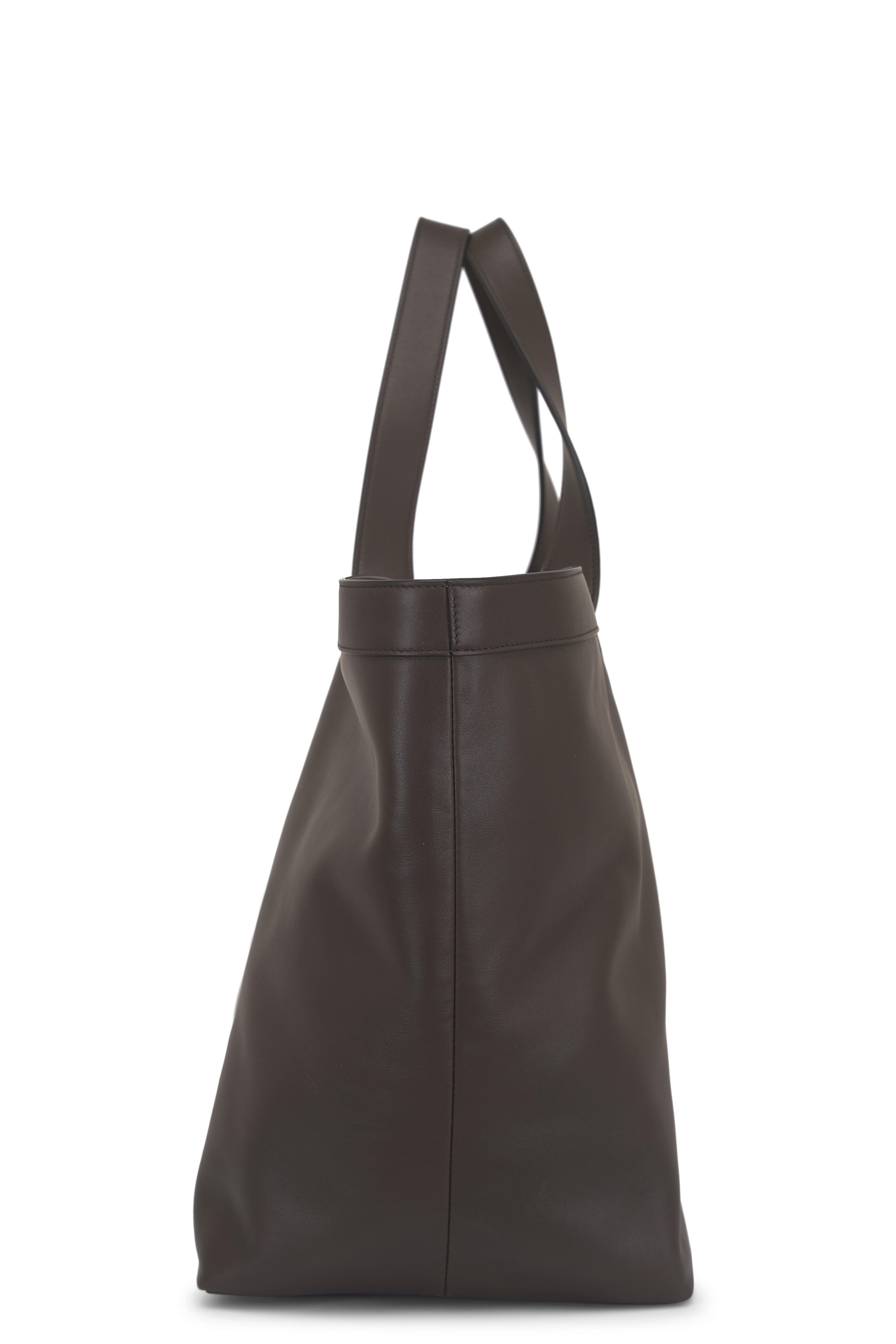 Saint Laurent - Y Light Musk Leather Tote