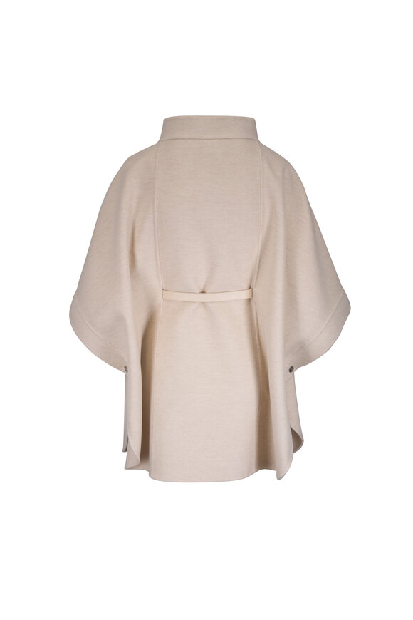 Loro Piana Salzburg Natural Cashmere Cape - view 2