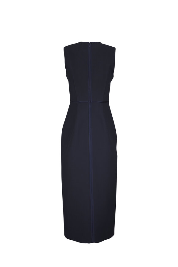 Adam Lippes - Nello Silk & Wool Midi Dress