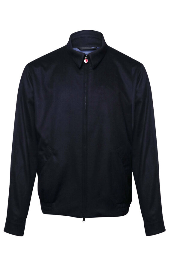 Brunello Cucinelli - Dark Blue Nylon Hooded Jacket
