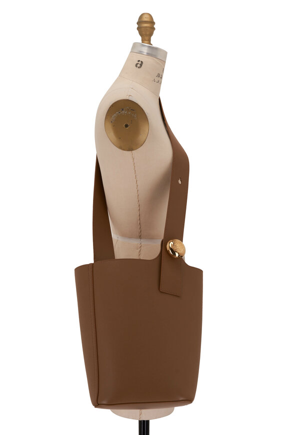 Loewe - Medium Pebble Oak Leather Bucket Bag