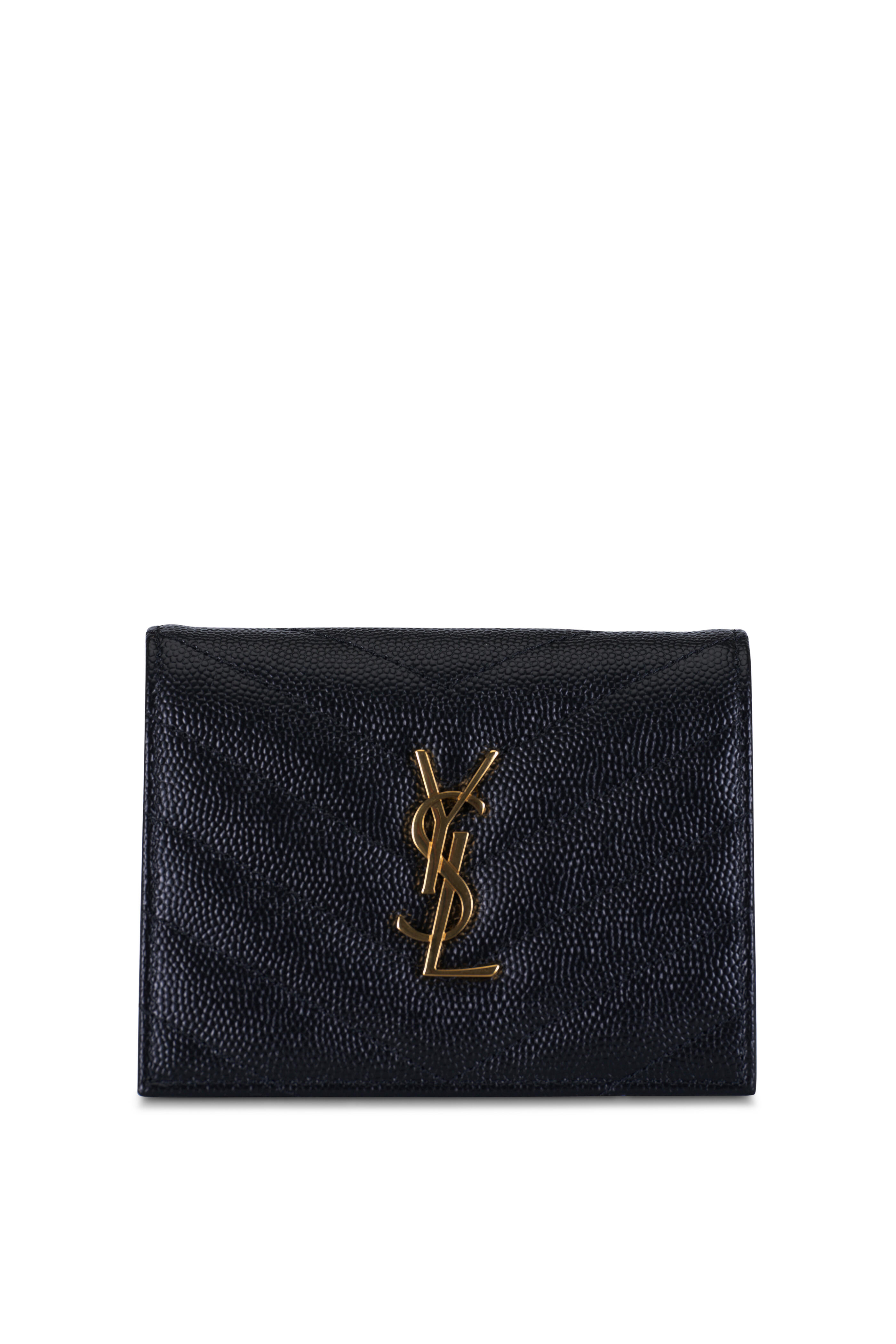 Saint Laurent - Quilted Leather Cassandre Matelasse Wallet