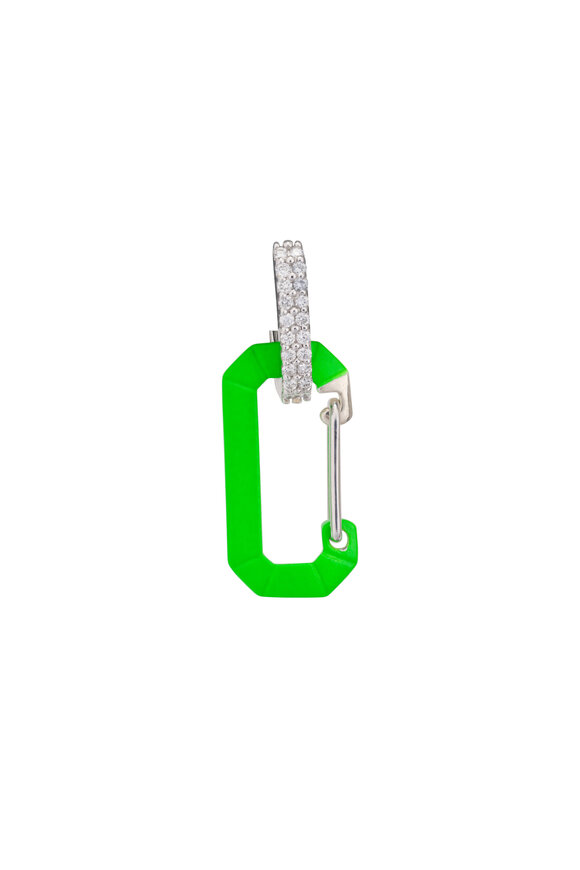 Eera Small Chiara Green Earring