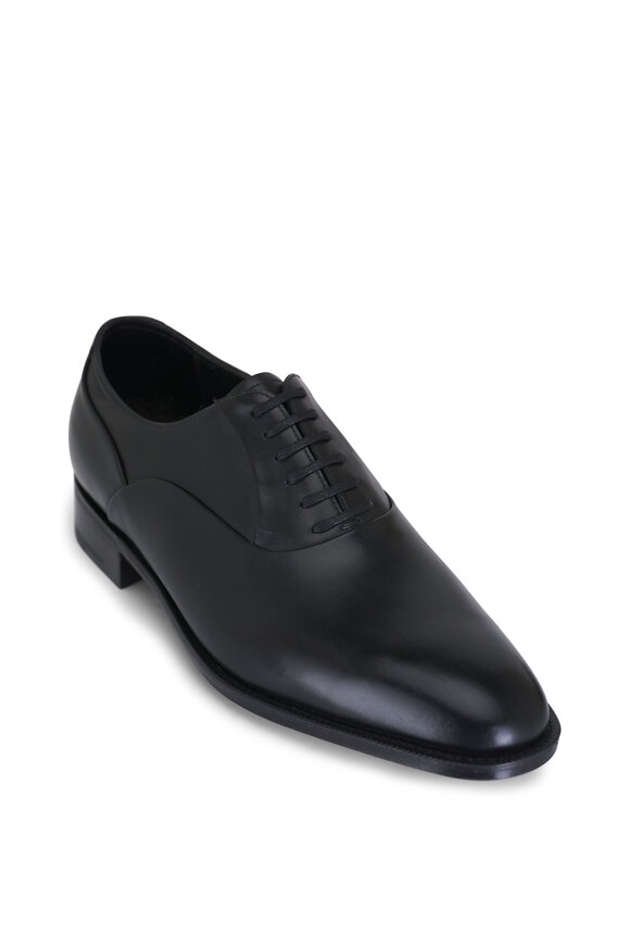 John Lobb - Edgar Black Leather Dress Shoe 