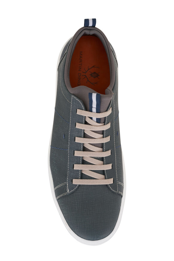 Martin Dingman - Cameron Ocean Blue Leather Sneaker