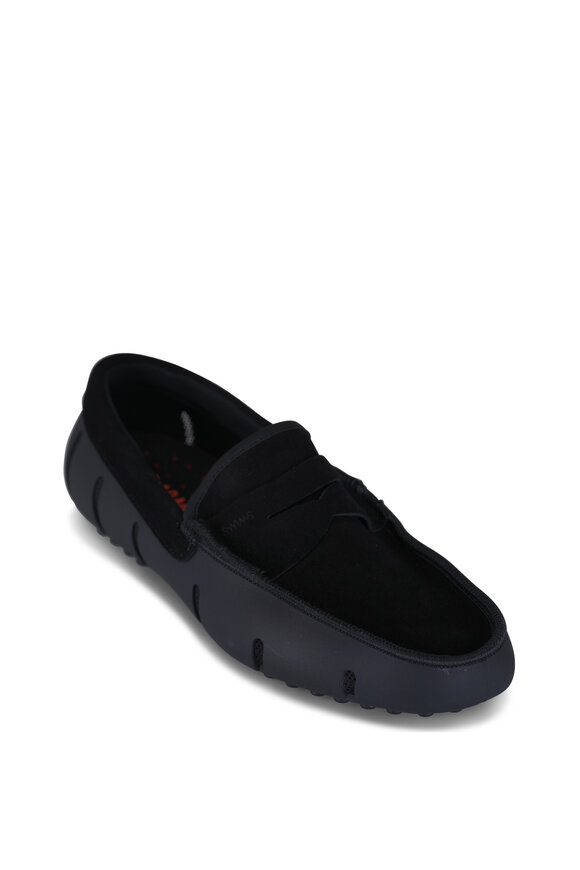 Swims Lux Driver Black Loafer