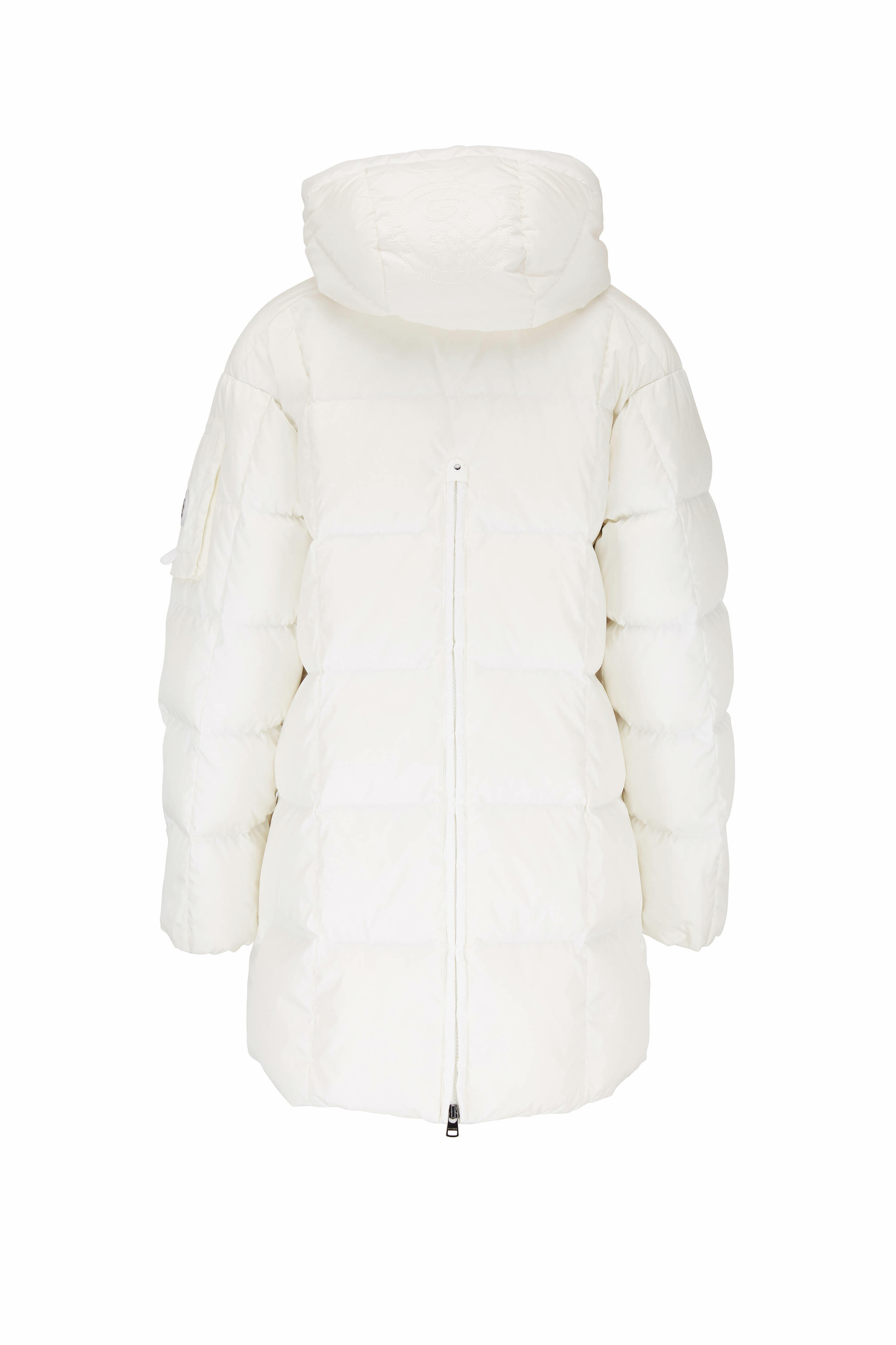 Bogner - Fanja Off-White Down Hooded Coat | Mitchell Stores