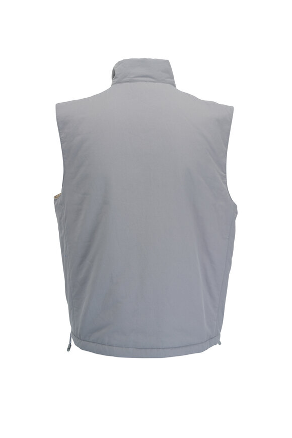 Vince - Light Gray & Khaki Reversible Vest