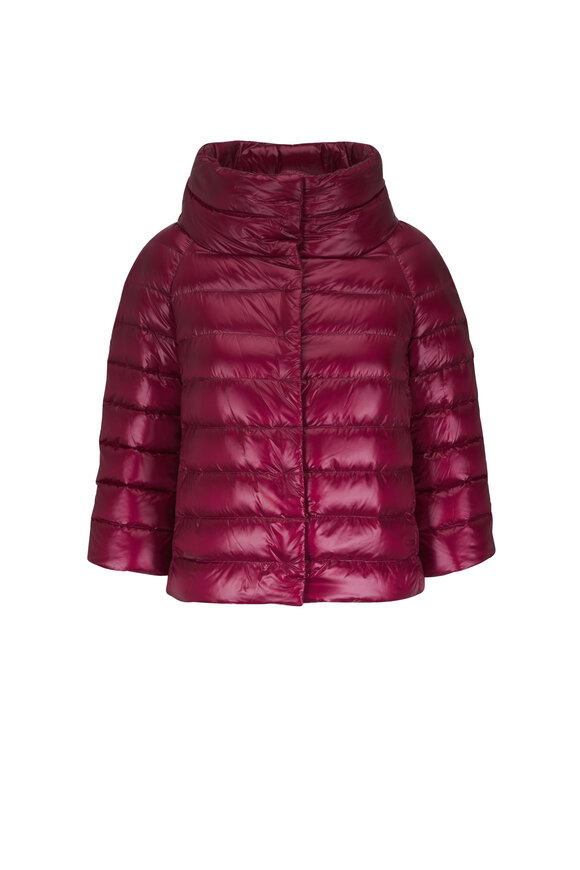 Herno - Fuchsia Ultralight Fitted Down Jacket | Mitchell Stores Herno - Fuchsia Ultralight Fitted Down Jacket | Mitchell Stores