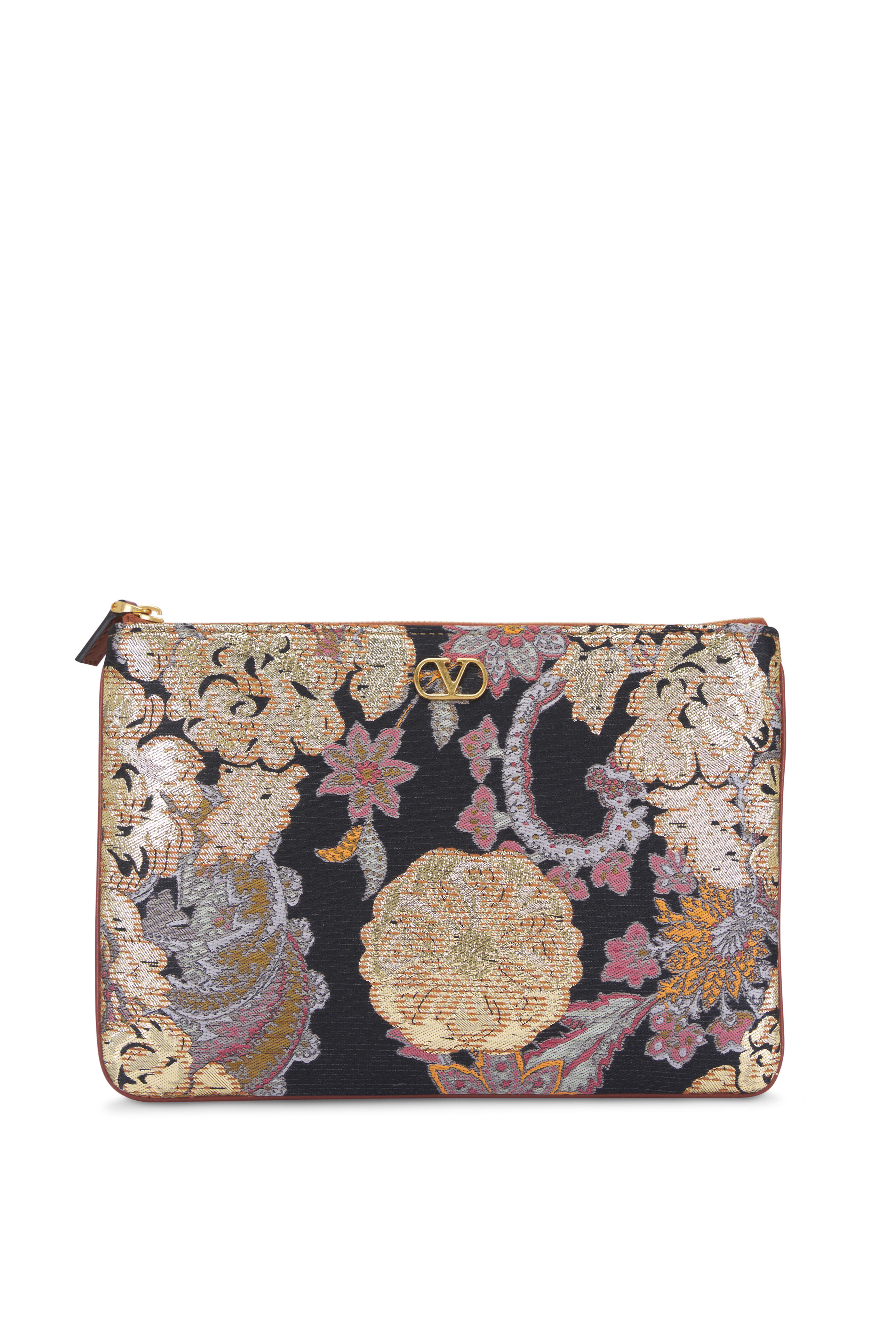 Valentino Garavani - Multicolor Jacquard Pouch | Mitchell Stores