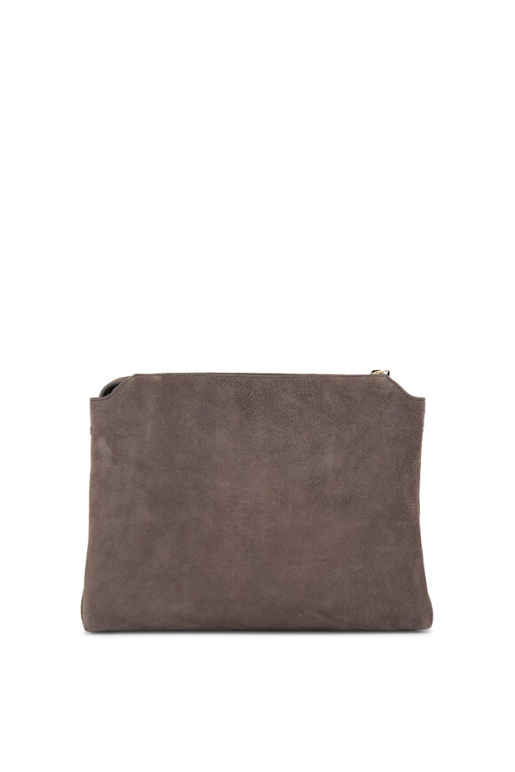 Khaite - Medium Lina Cedar Suede Crossbody