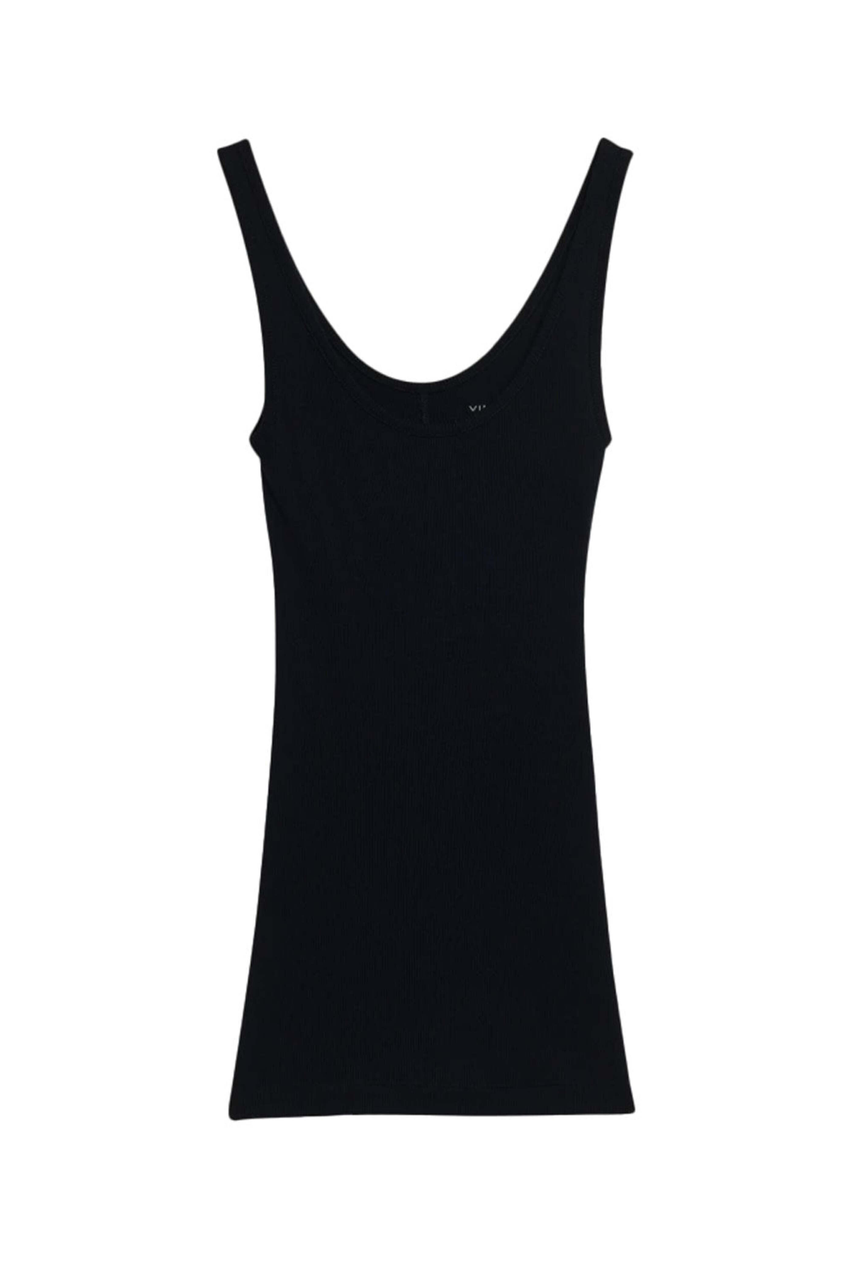 Vince - Black Scoop Neck Tank