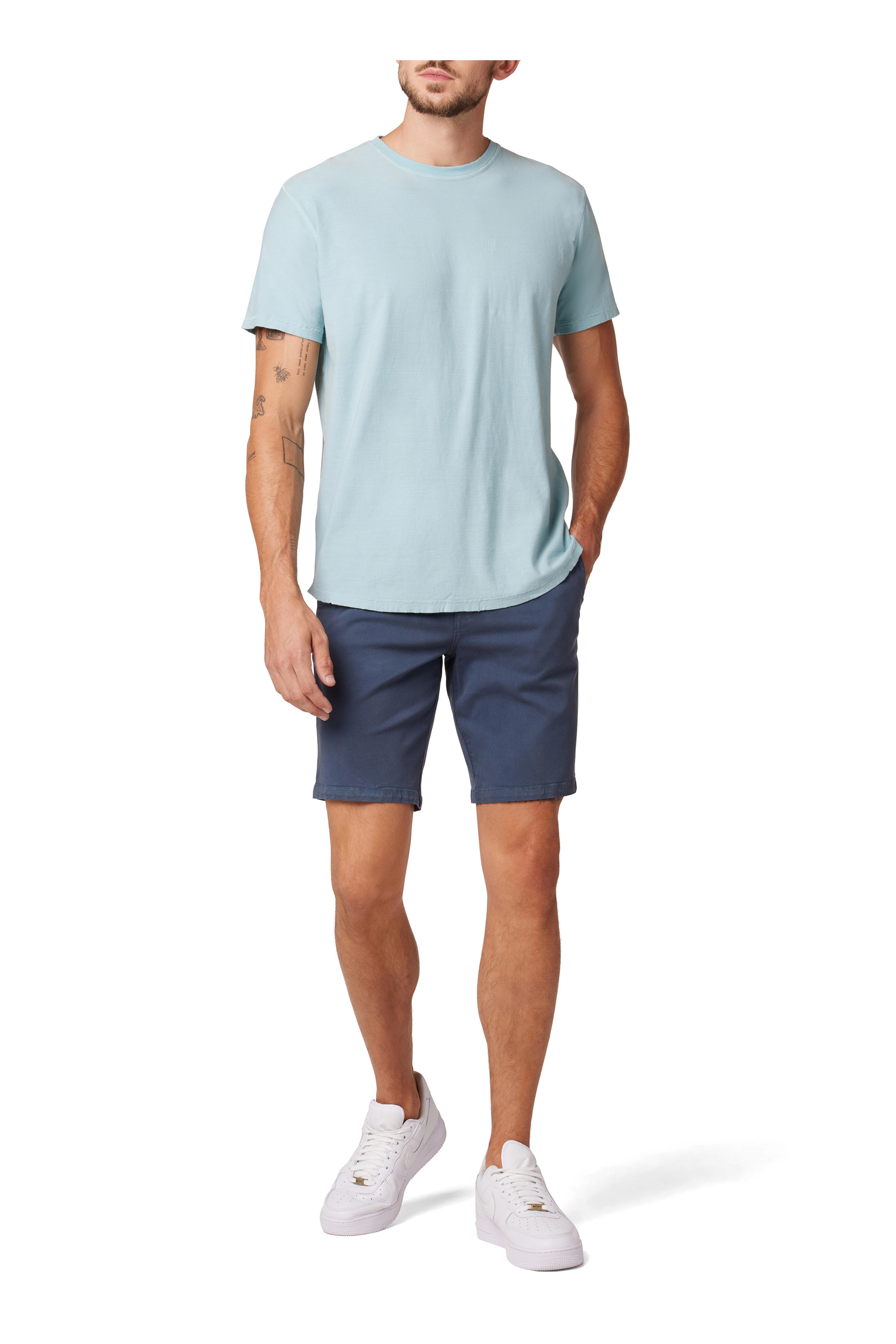 Hudson - Navy Blue Chino Shorts