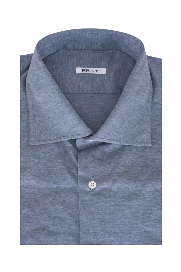 シャツ No.0906 F collar SHIRT (3color) Fray - Orange & White Check Cotton Dress Shirt | Mitchell Stores