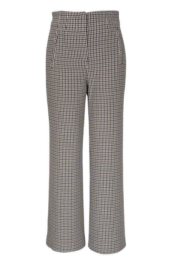 Veronica Beard - Dova Multi Houndstooth Pant 