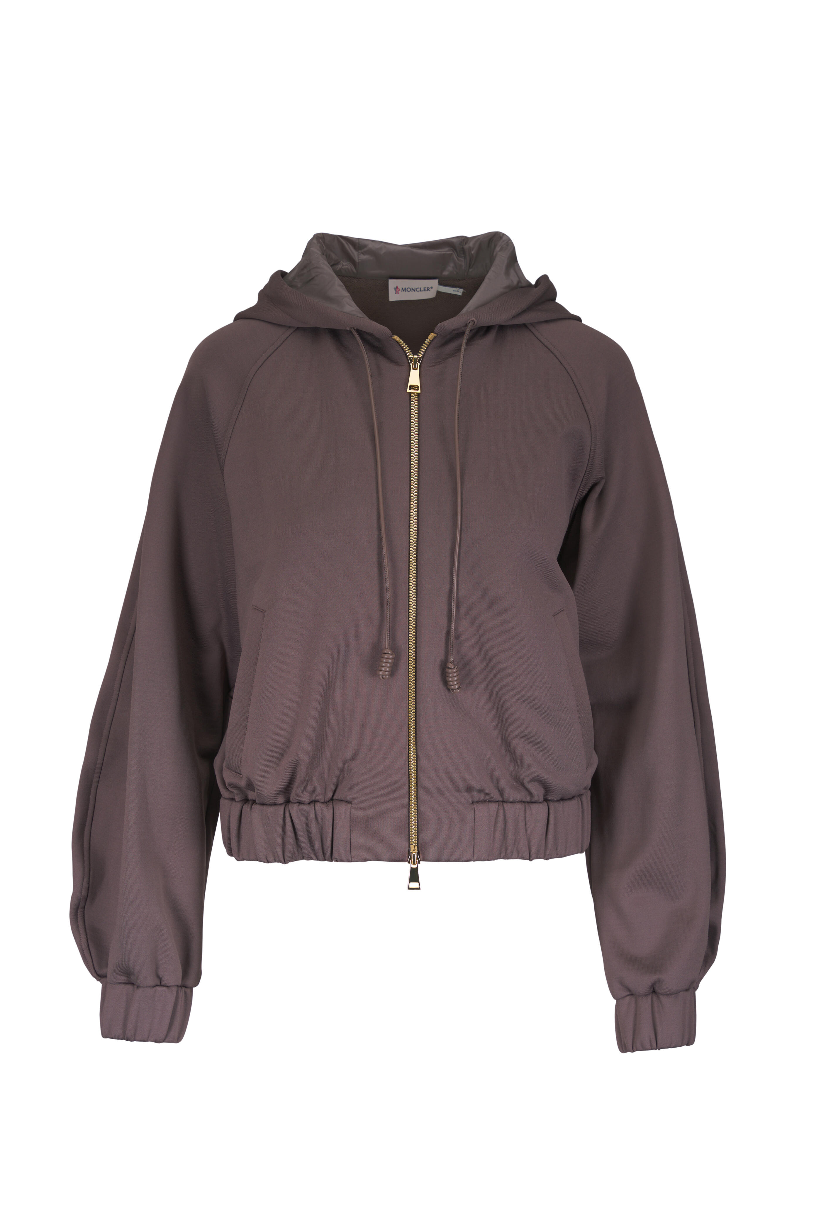Moncler - Taupe Zip Up Jacket - view 1