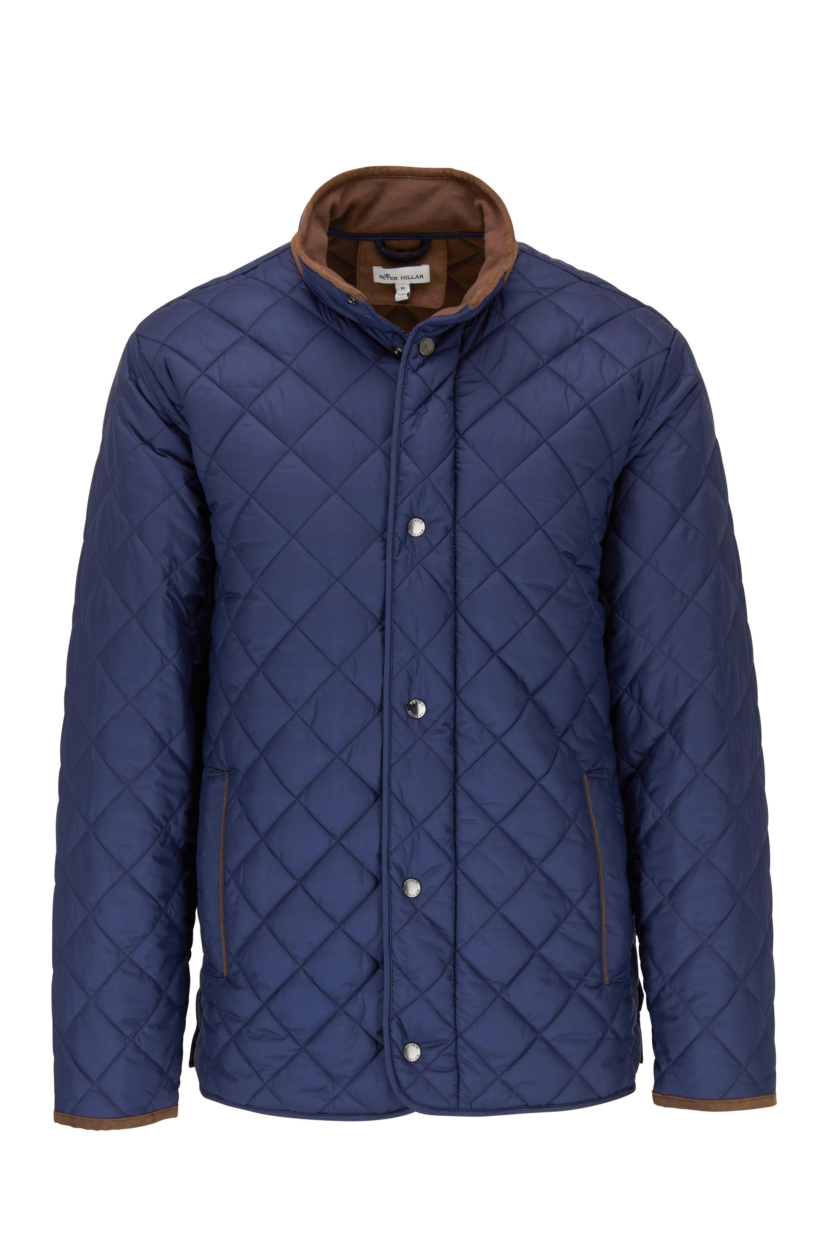 Peter Millar - Suffolk Navy Quilted Travel Jacket