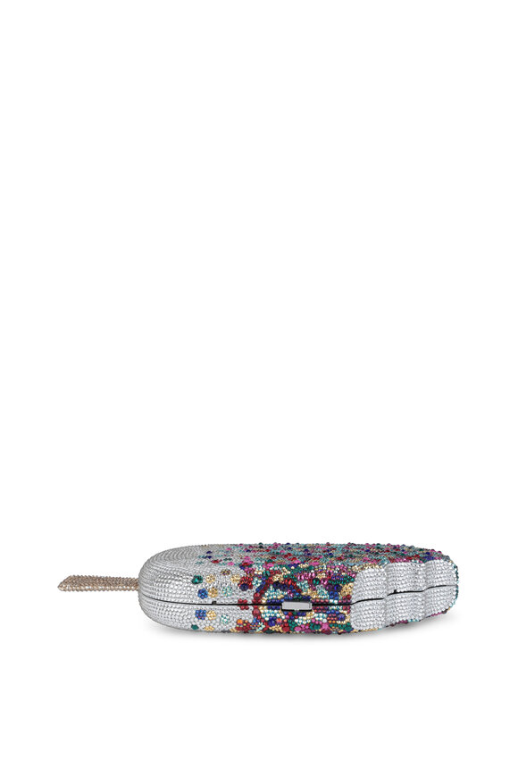 Judith Leiber Couture - Silver Sprinkle Popsicle Evening Bag