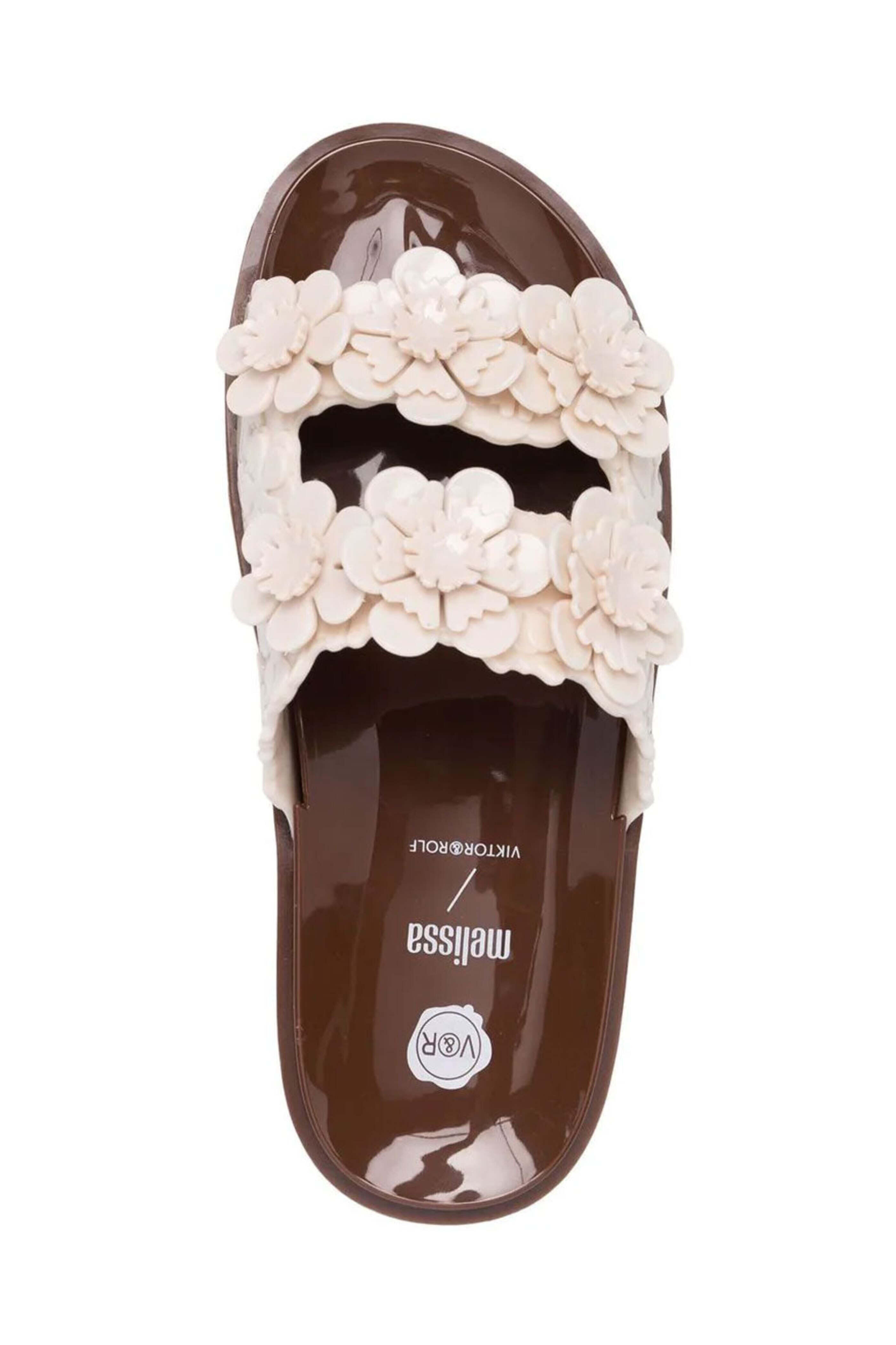 Grendene Usa Inc - Blossom Sandal in Ivory and Brown