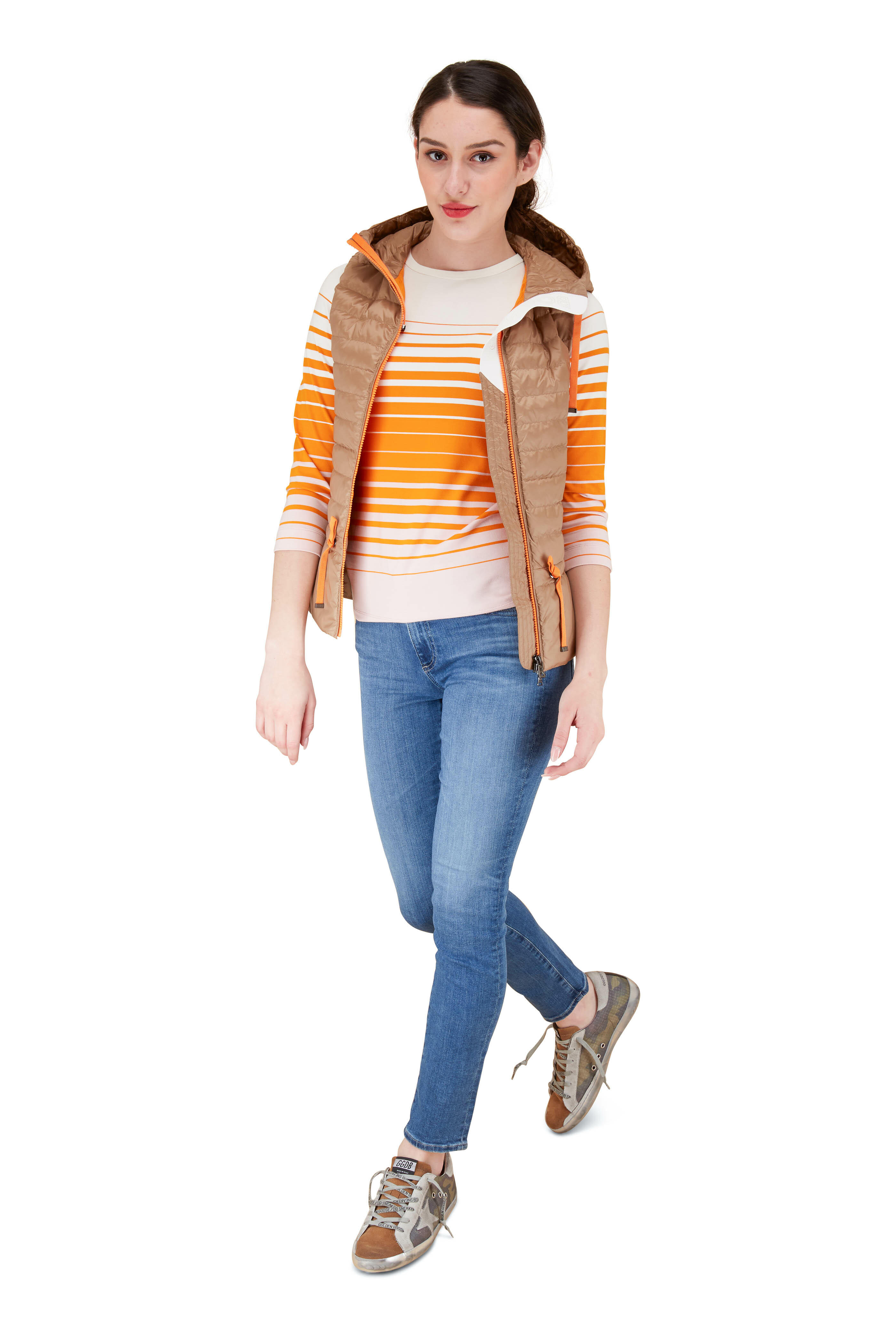 Golden Goose - Superstar Camo & Coffee Suede Sneaker