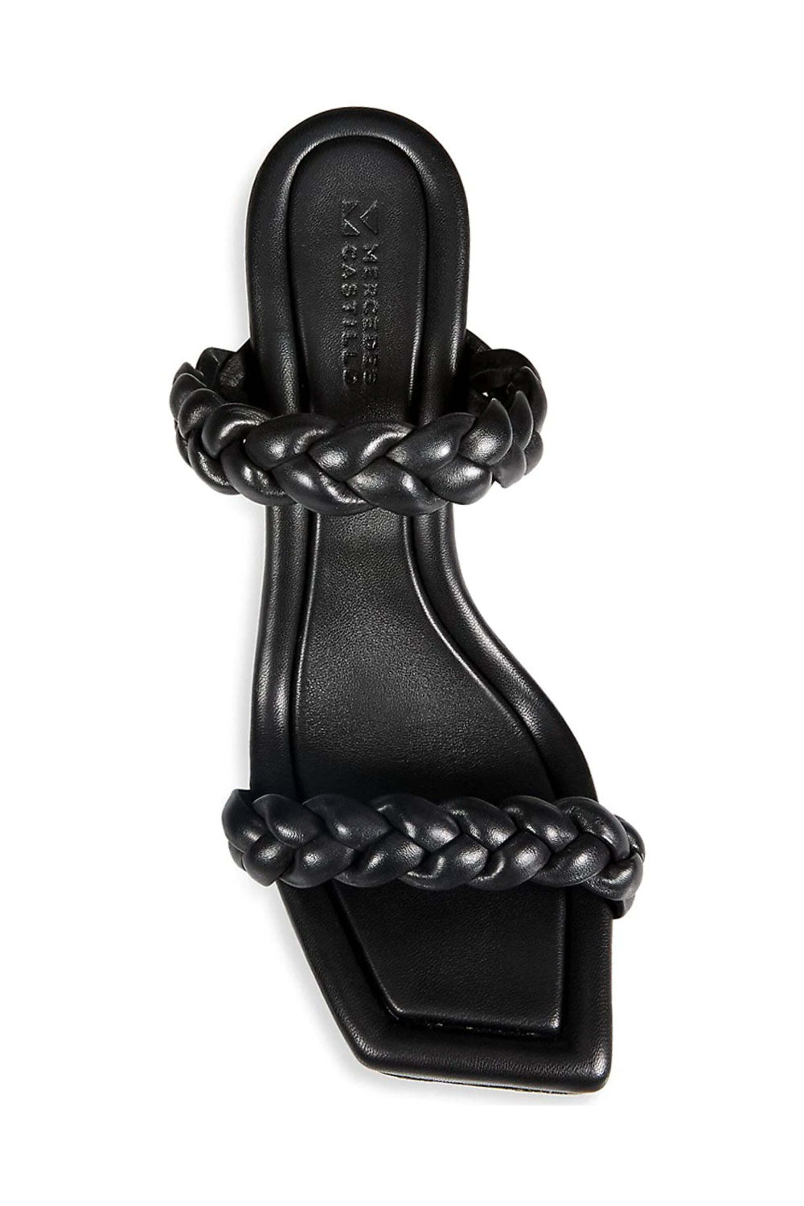 Mercedes Castillo - Vivian Braided Heel in Black