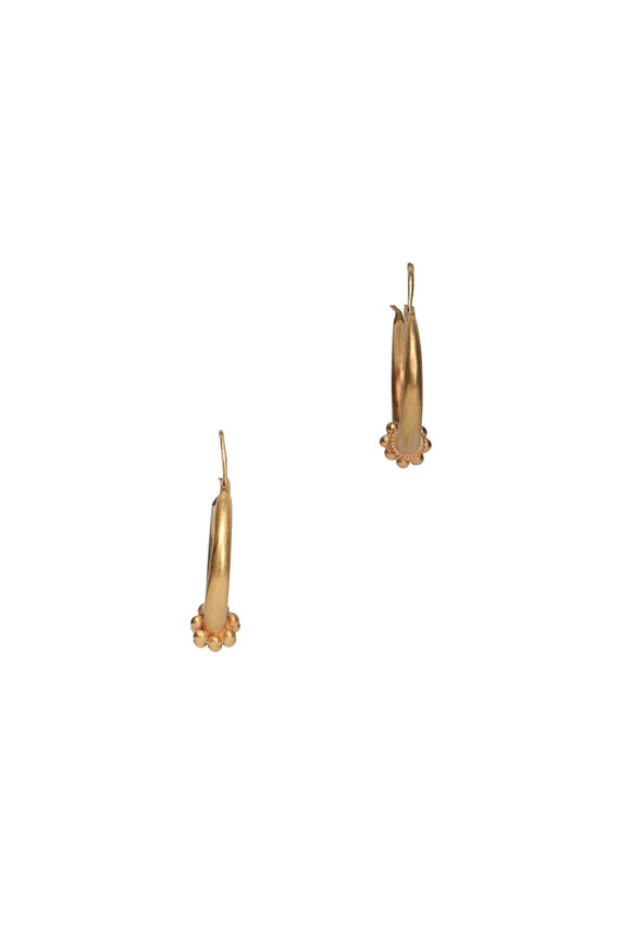 Michael Tracy Byzantine Hoop Earrings - view 1