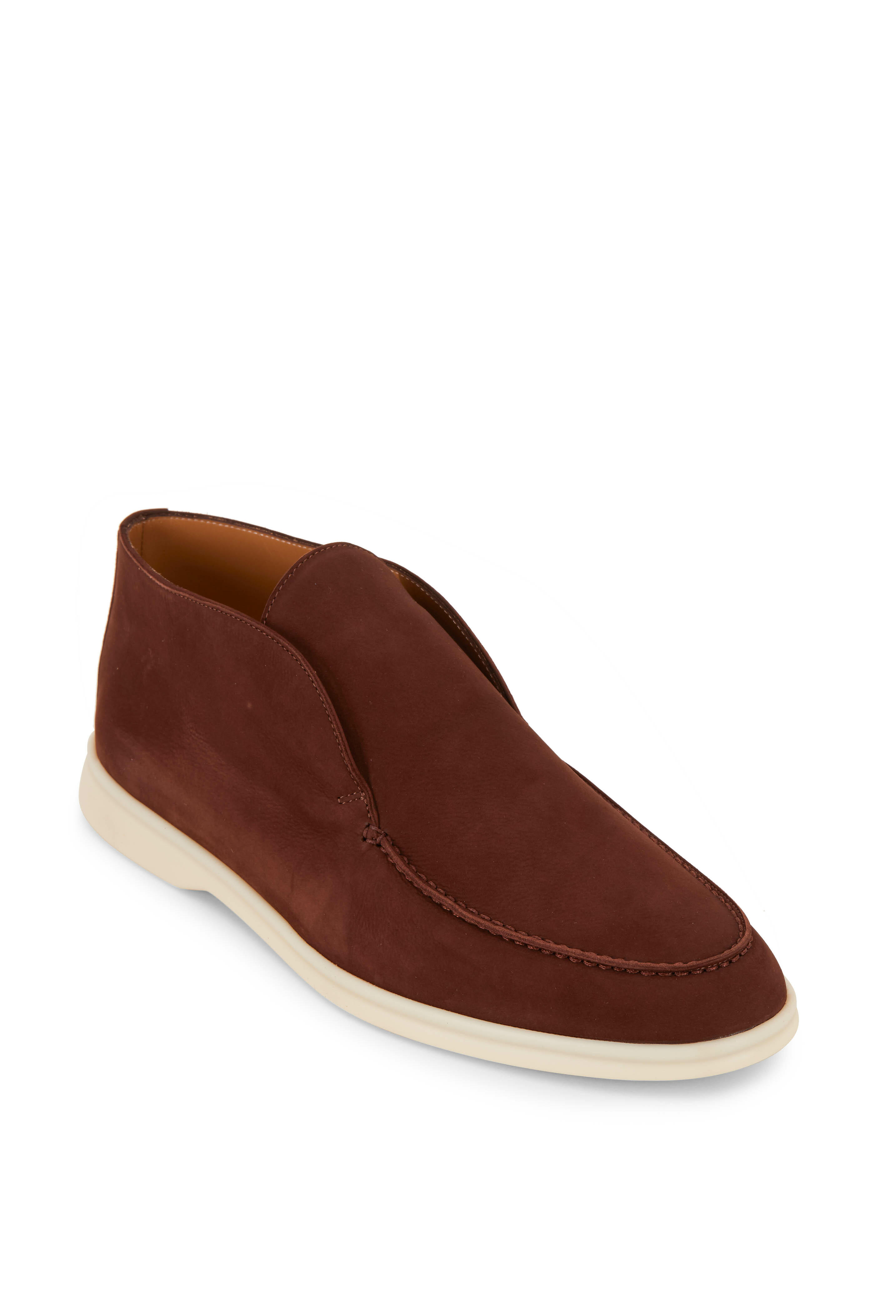 Men\'s Open Walk Suede Chukka Boots Joplin Laceless Chukka // Tobacco Brown Suede main image 4