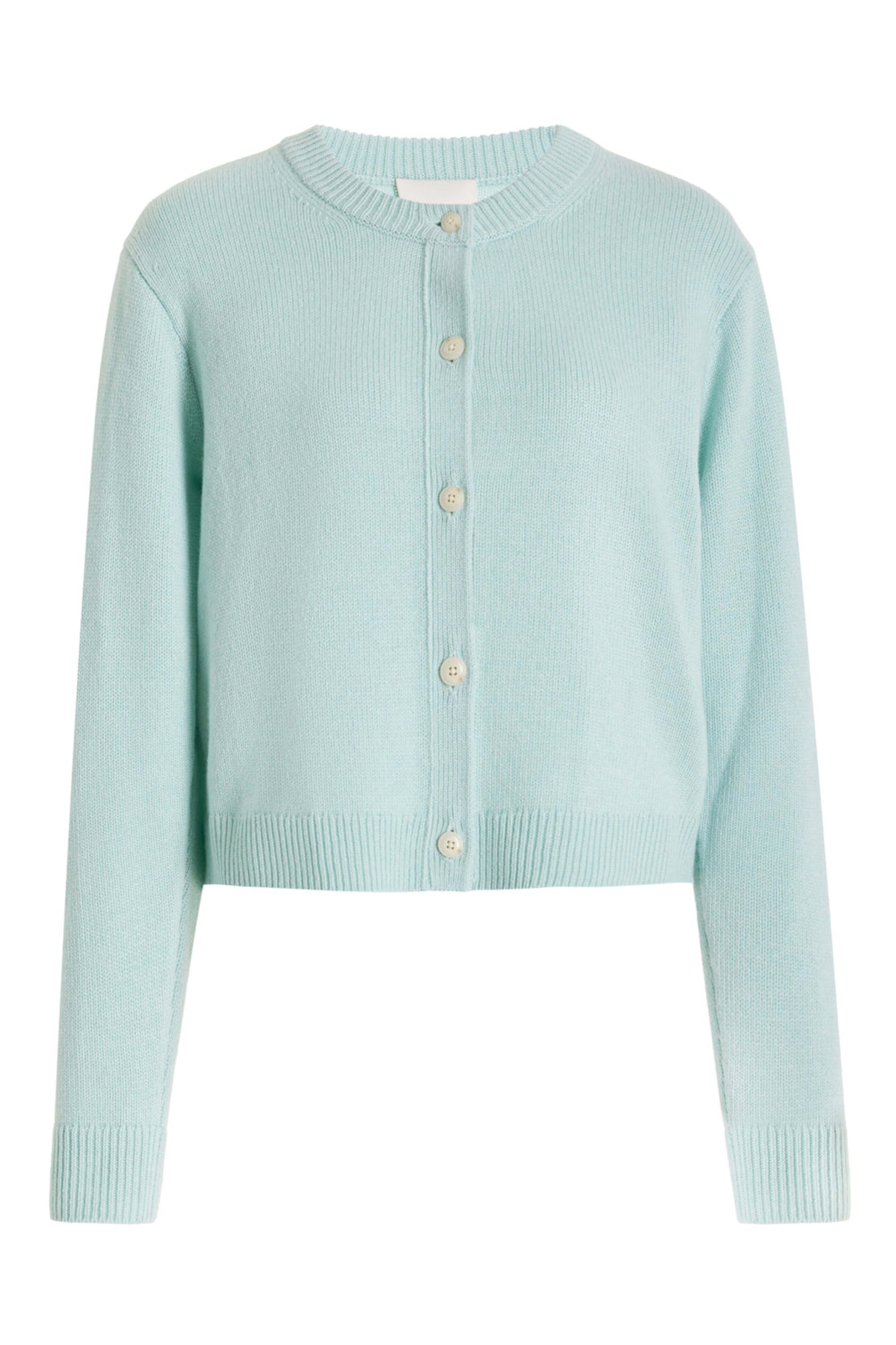 TWP - Pale Aqua Lord Cardigan