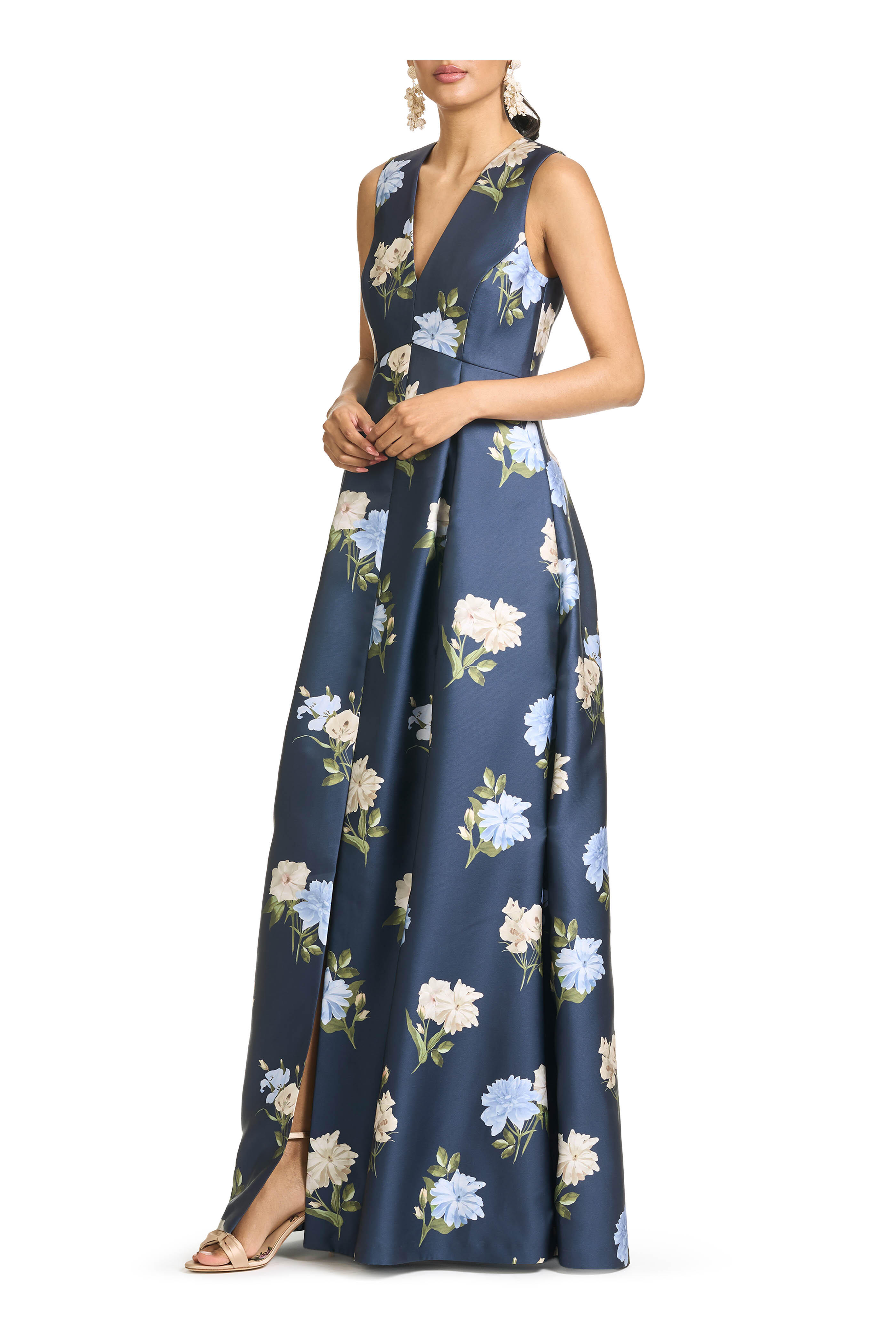 Sachin + Babi - Brooklynne Maritime Corsage Gown
