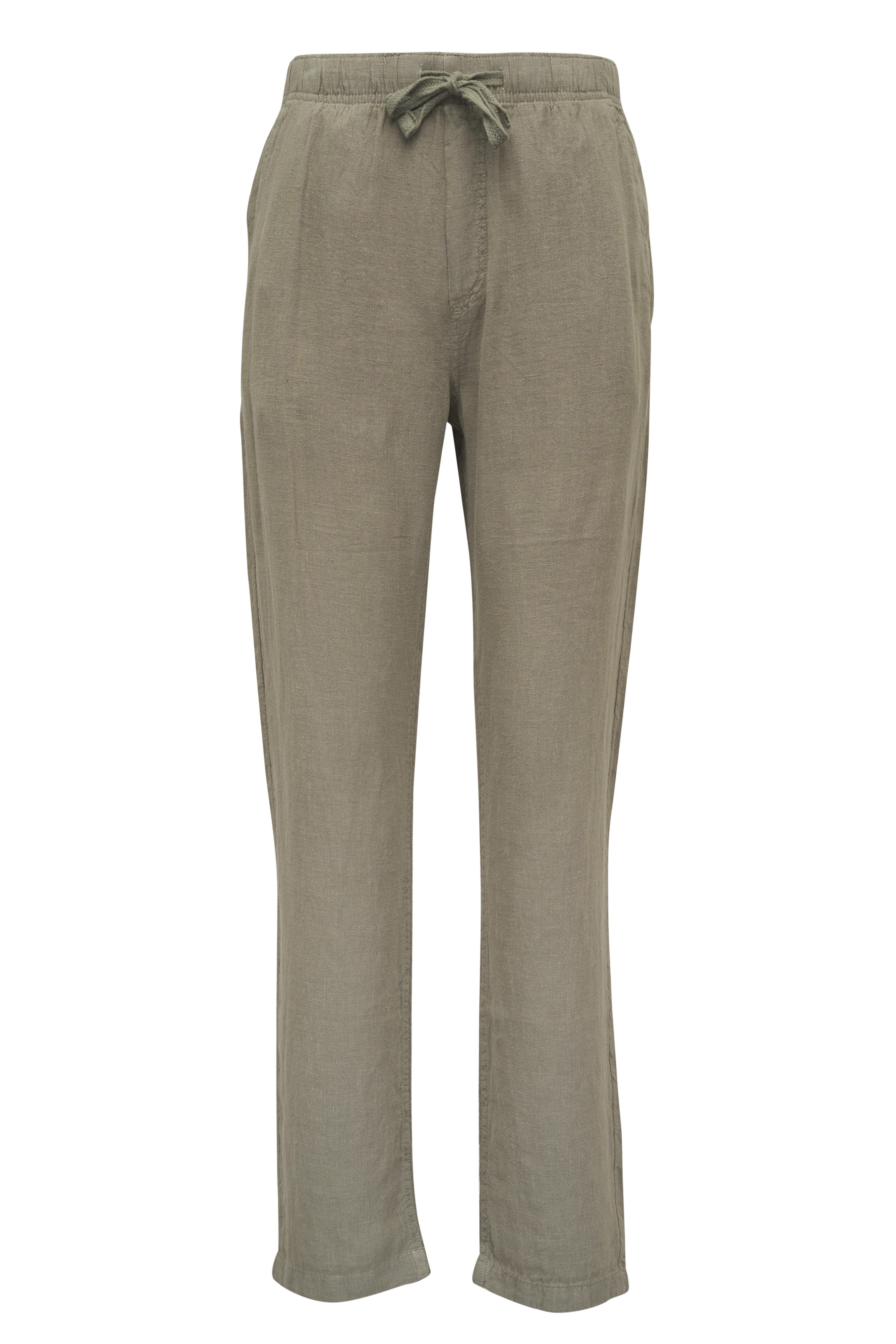 Faherty Brand - Canyon Olive Linen Drawstring Pant