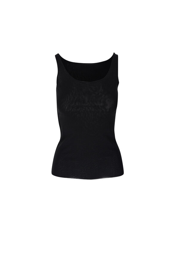 D.Exterior - Black Mesh Turtleneck | Mitchell Stores