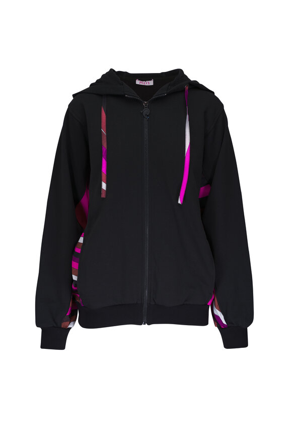 Pucci - Iride-Print Cotton Zip Hoodie