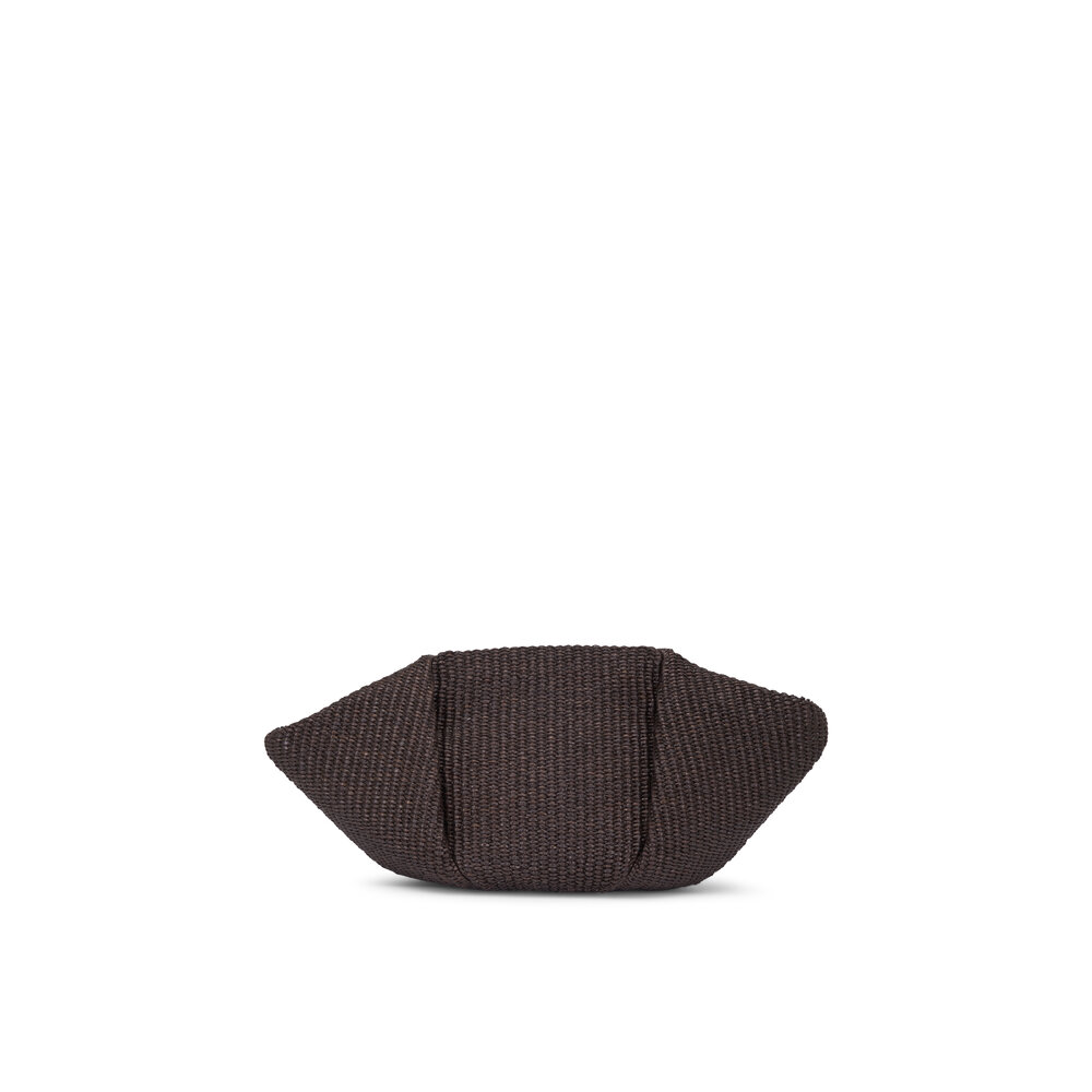Brunello Cucinelli - Marina Testa Di Moro Raffia Clutch