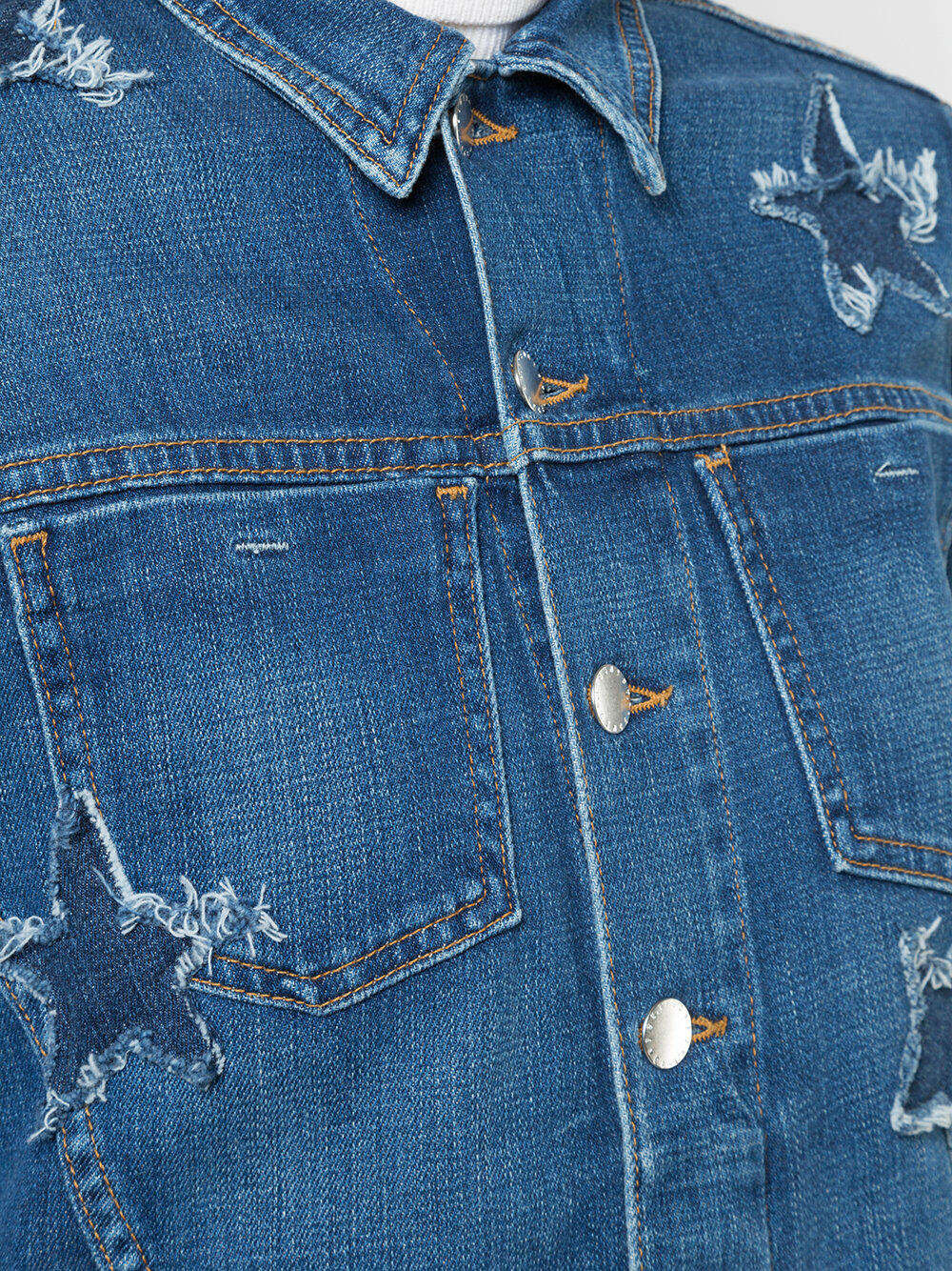 L'Agence - Celine Star Slim Fit Jean Jacket