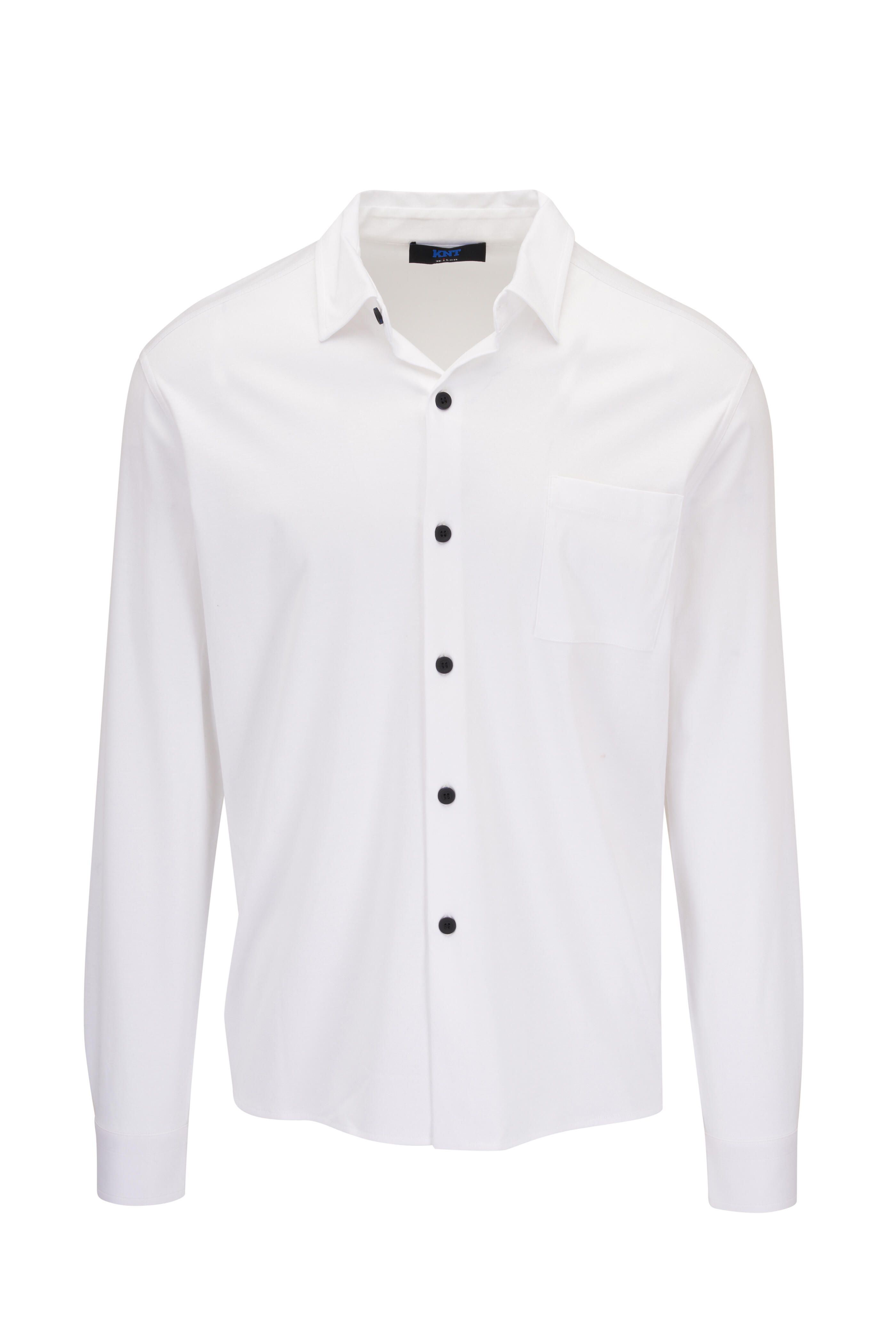 KNT - White Button Down Sport Shirt
