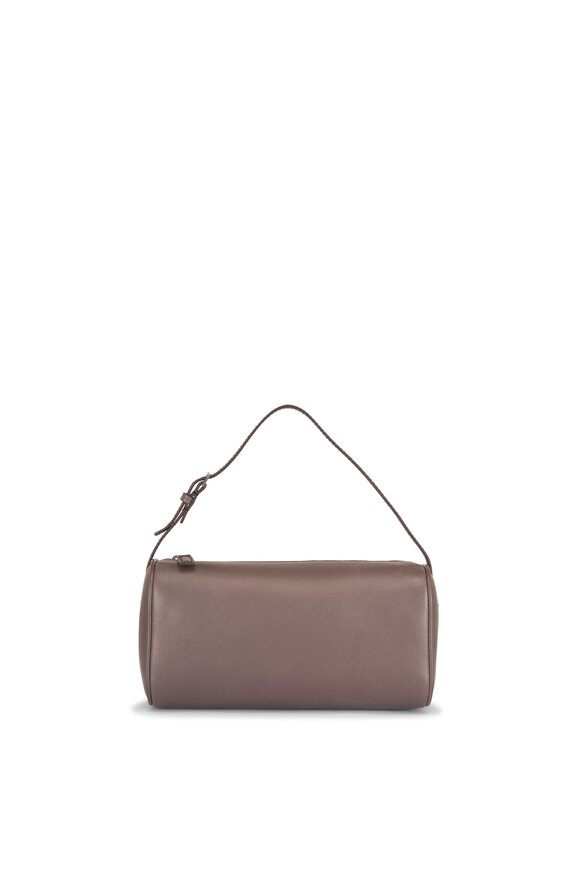 The Row 90's Gray Leather Shoulder Bag - view 1