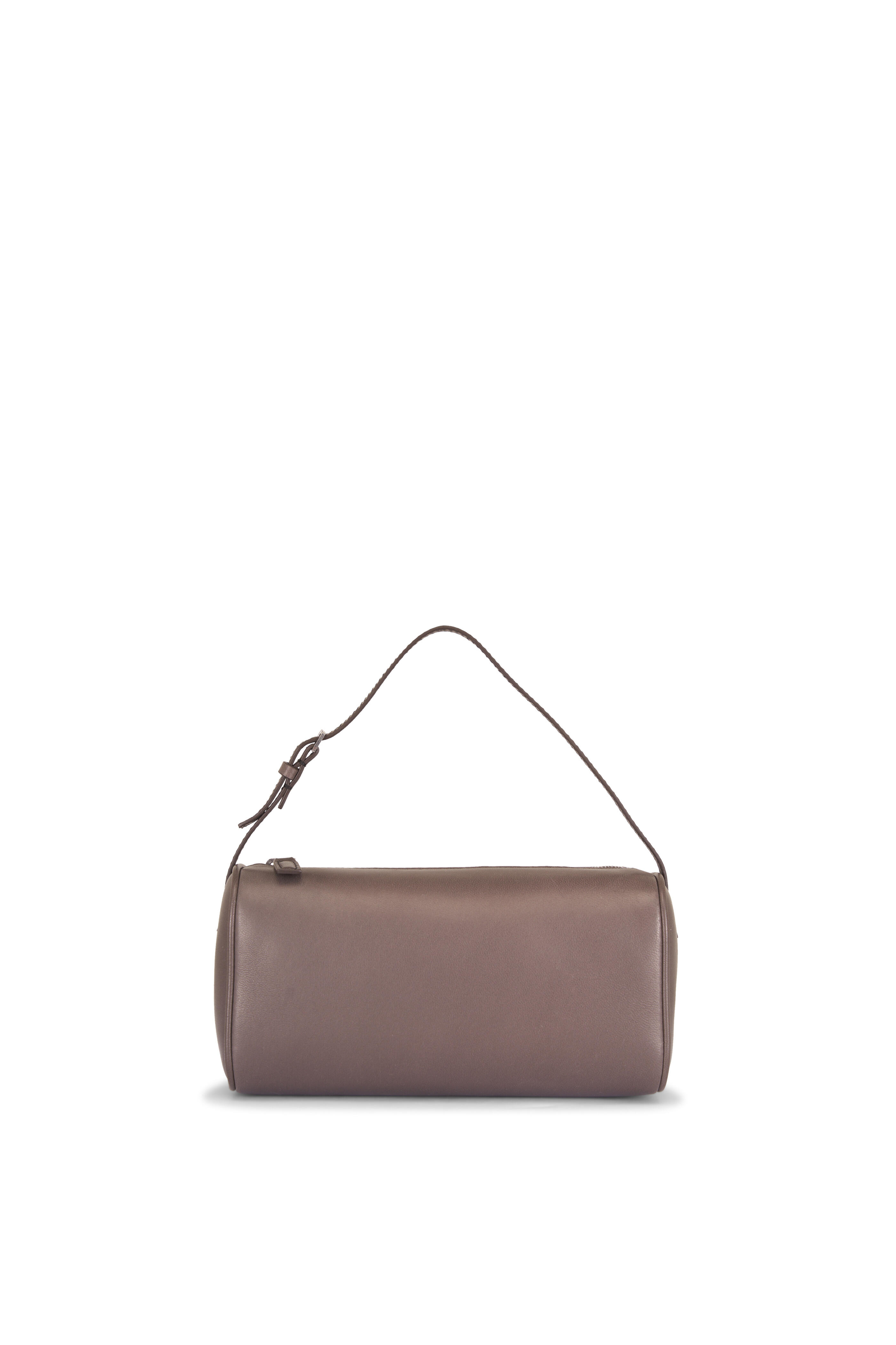 The Row - 90's Gray Leather Shoulder Bag - view 1
