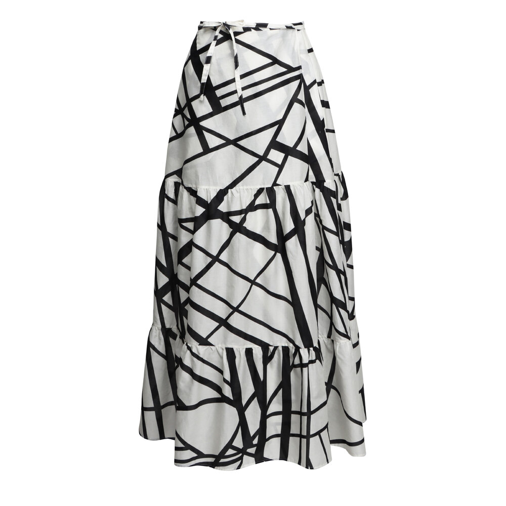スカート KITON SILK MIDI SKIRT Kiton Striped Knit Silk Midi-Skirt | Saks Fifth Avenue