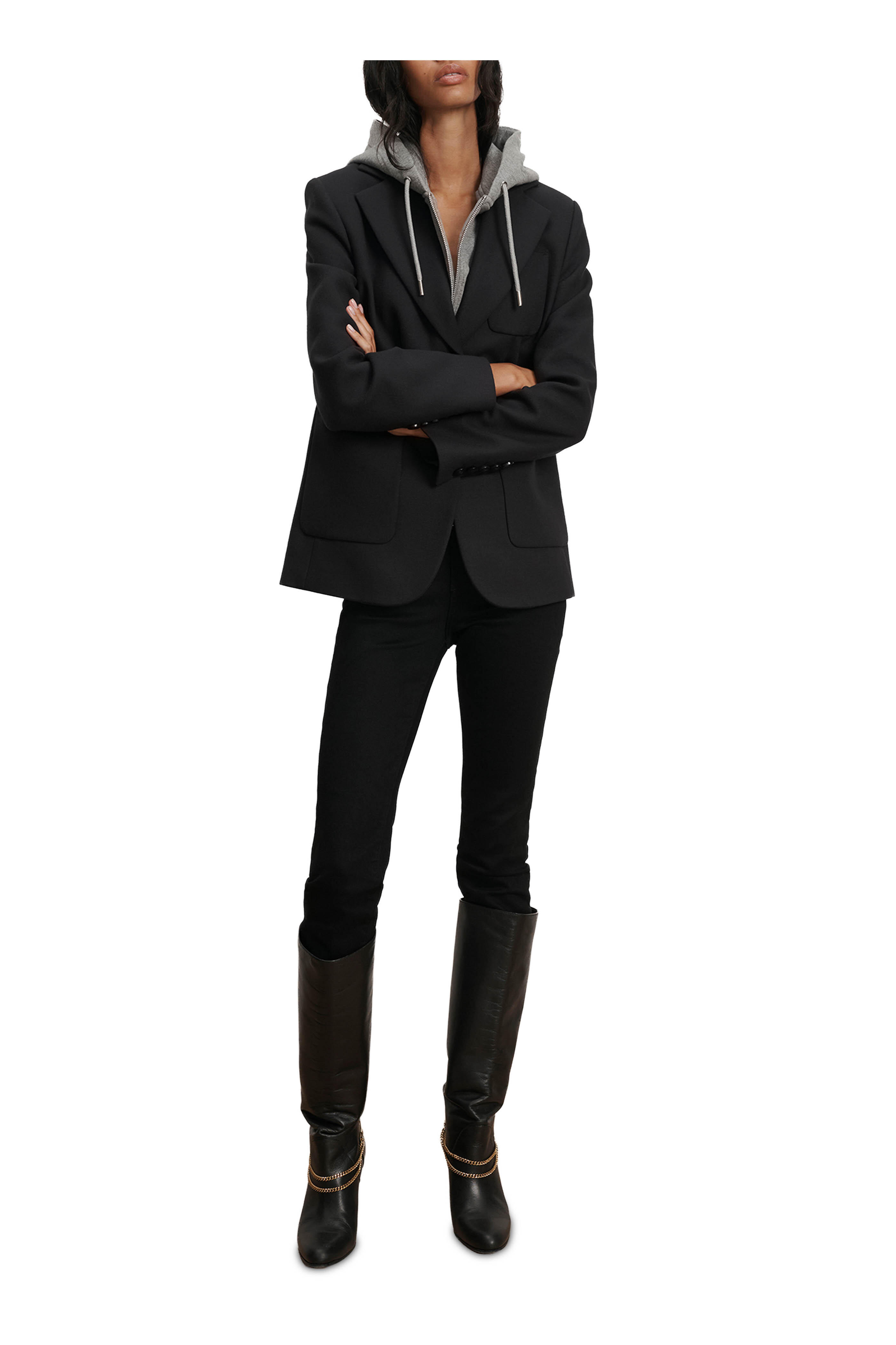 Veronica Beard - Bankes Dickey Navy Blue Jacket
