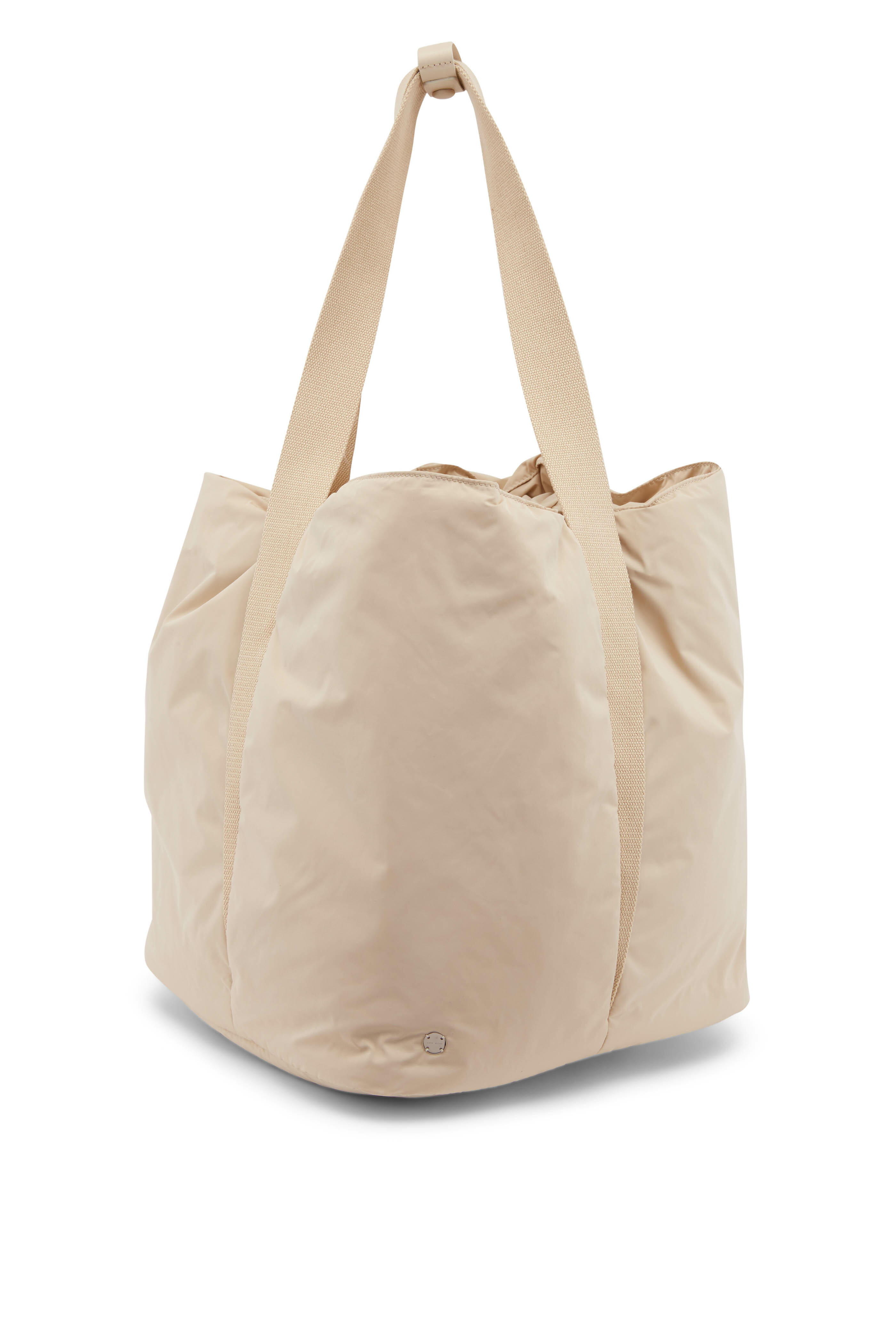 The Row - Drew Oatmeal Nylon Tote