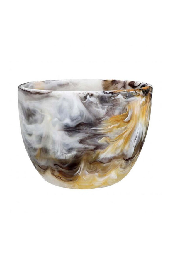 Nashi Home Small Deep Bowl in Mocha Swirl