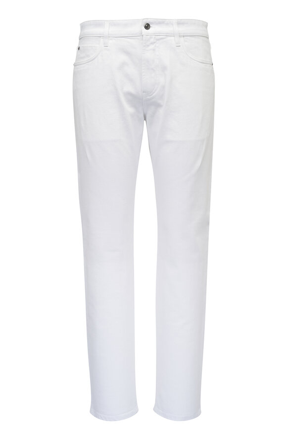 （25）loro pianaホワイト スラックス Loro Piana - White Denim Pant | Mitchell Stores