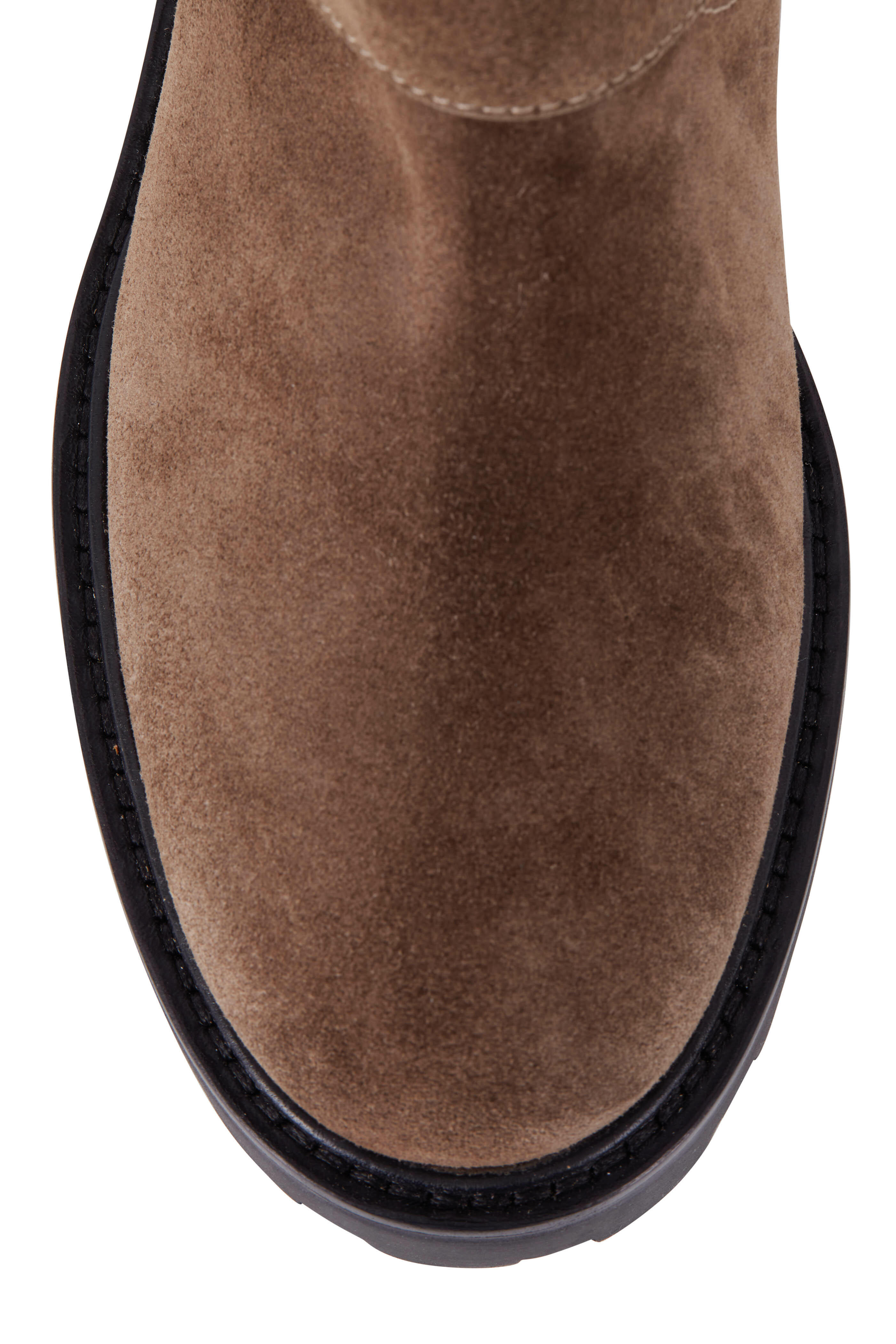 Jimmy Choo - Biker II Clay Suede Two Buckle Boot