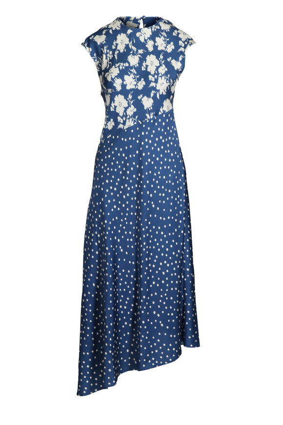 Zimmermann - Rhiannon Red Multi Paisley Corset Midi Dress