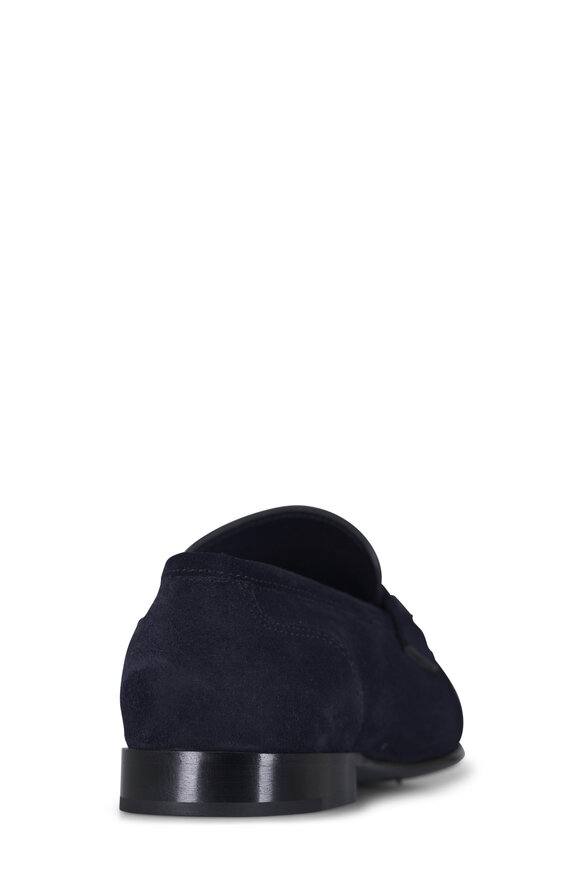 Jimmy Choo Ellis Marine Suede Loafer - view 3