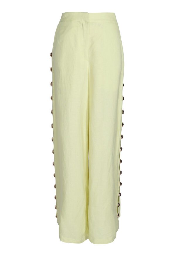 Simkhai Cayman Celadon Wide Leg Pant