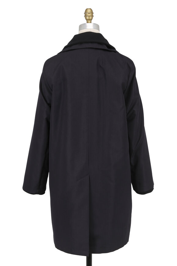 Akris - O'Neill Black 2-In-1 Coat