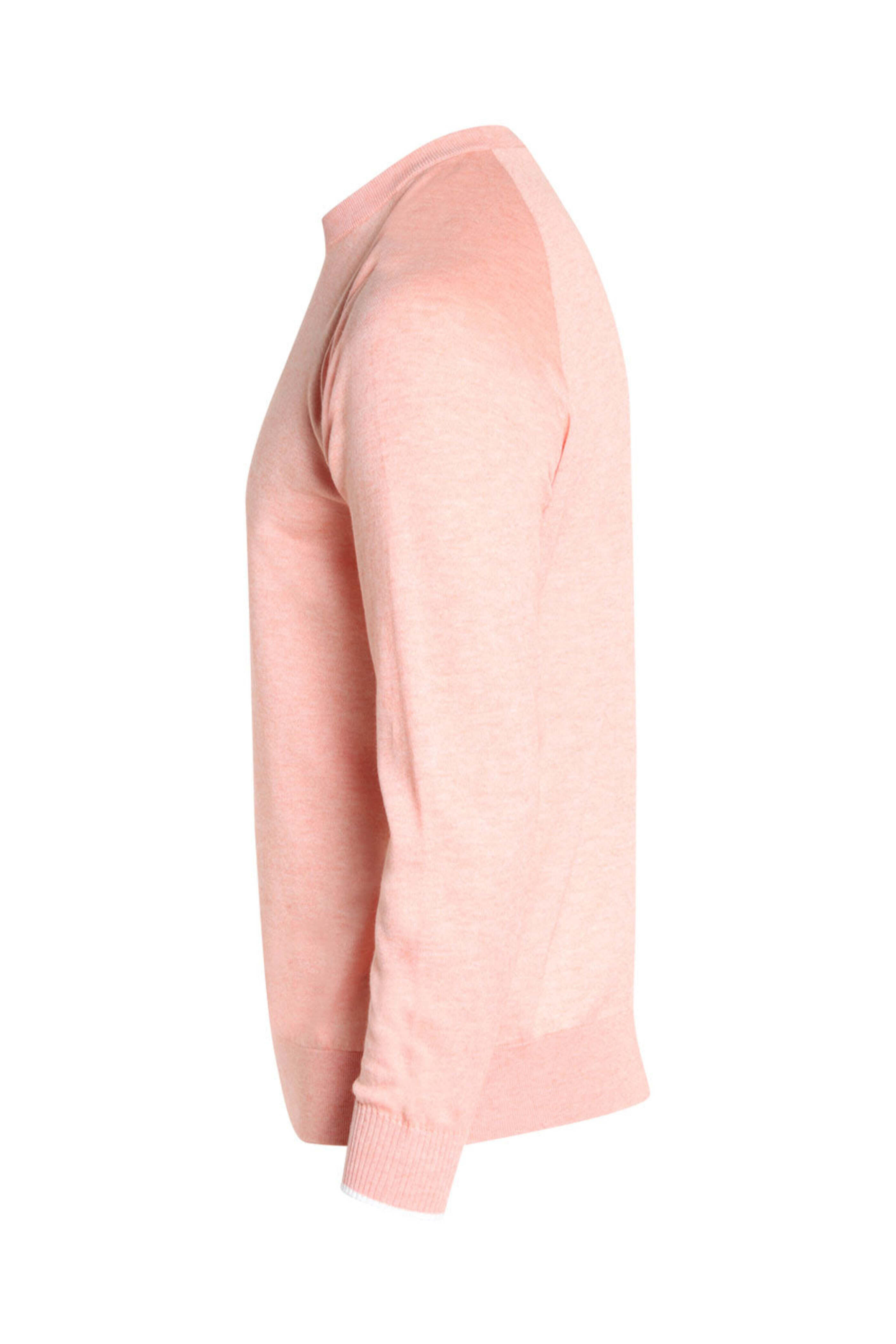 Cesare Attolini - Light Orange Cotton Blend Crewneck Sweatshirt