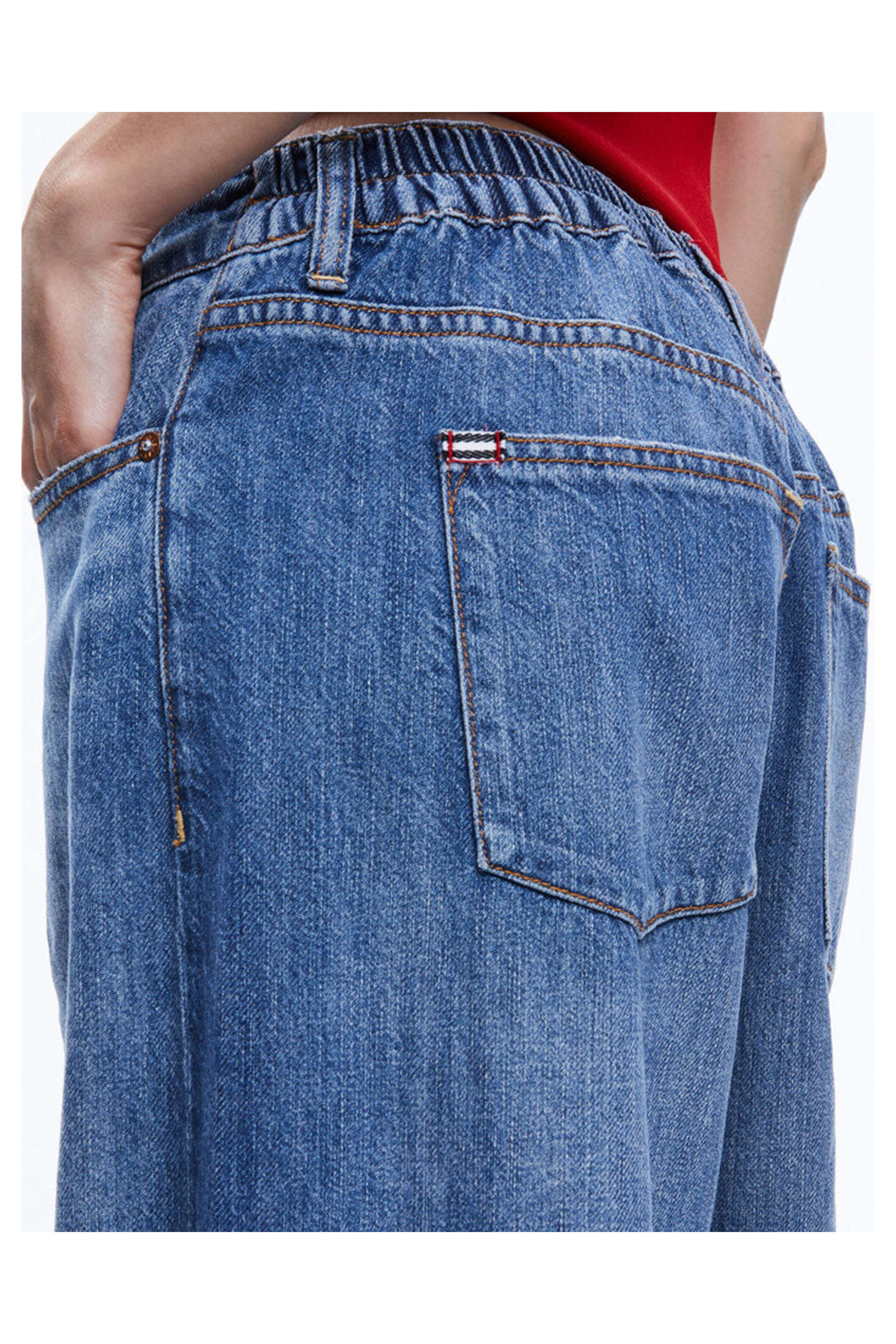 Alice & Olivia - Chaz Low Rise Baggy Wide-Leg Jeans